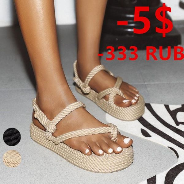 dress shoes platform wedges gladiator sandals flat rope women teenslippers dames summer schoenen zomer sandalen, Black
dress shoes platform wedges gladiator sandals flat rope women teenslippers dames summer schoenen zomer sandalen, Black