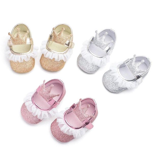 first walkers born baby girls crib shoes princess lace soft sole sneakers prewalkers prewalker anti-slip 3-15m
first walkers born baby girls crib shoes princess lace soft sole sneakers prewalkers prewalker anti-slip 3-15m