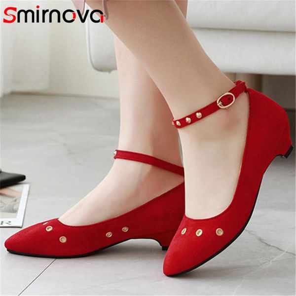 dress shoes smirnova 2021 big size 33-48 women pumps spring summer single ankle buckle rivet pointed toe comfortable casual woma, Black
dress shoes smirnova 2021 big size 33-48 women pumps spring summer single ankle buckle rivet pointed toe comfortable casual woma, Black