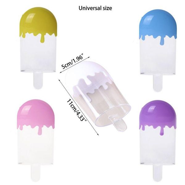 12pcs ice cream shape candy box plastic treat case transparent container for birthday wedding party gift wrap
12pcs ice cream shape candy box plastic treat case transparent container for birthday wedding party gift wrap