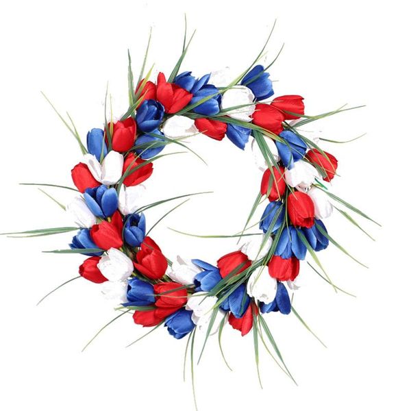 decorative flowers & wreaths american tulip wreath, 4th of july patriotic artificial flower wreath for front door decor
decorative flowers & wreaths american tulip wreath, 4th of july patriotic artificial flower wreath for front door decor