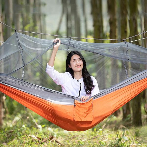 ultralight parachute hammock outdoor camping portable mosquito net sleeping swing double hammocks 260x140cm camp furniture
ultralight parachute hammock outdoor camping portable mosquito net sleeping swing double hammocks 260x140cm camp furniture