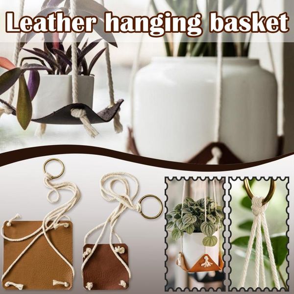 planters & pots pot trays indoor leather hanging basket plant hanger wood rope hook home decoration accessories
planters & pots pot trays indoor leather hanging basket plant hanger wood rope hook home decoration accessories
