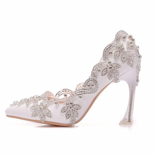 sandals wedding shoes bride clear heels crystal pumps christmas day evening party luxury q9cm high woman, Black
sandals wedding shoes bride clear heels crystal pumps christmas day evening party luxury q9cm high woman, Black