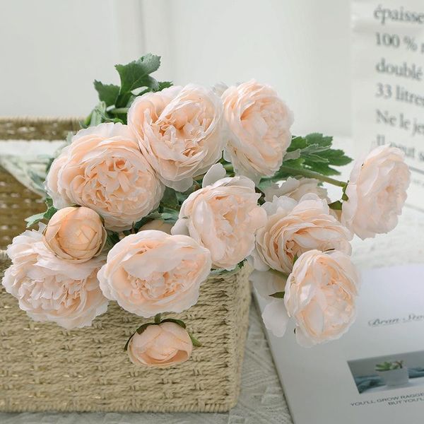 decorative flowers & wreaths lulian artificial silk rose bouquet 3 bud wedding home marrige party decoration fake peony flower
decorative flowers & wreaths lulian artificial silk rose bouquet 3 bud wedding home marrige party decoration fake peony flower