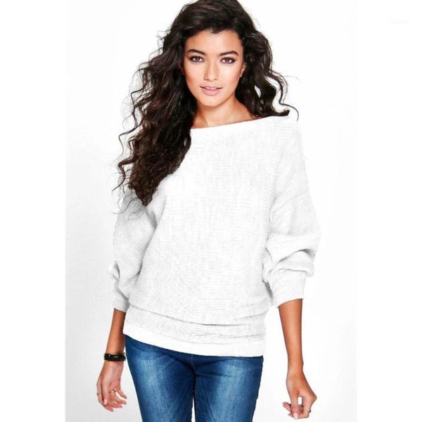 women's sweaters ladies casual loose pullover fall/winter long batwing sleeve pure color women thin, White;black
women's sweaters ladies casual loose pullover fall/winter long batwing sleeve pure color women thin, White;black