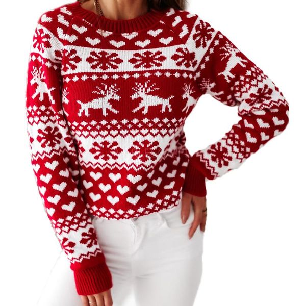 women's sweaters women winter clothes christmas warm sweater lady girls knitted jumper pullover woman snowflake elk print plus size xma, White;black
women's sweaters women winter clothes christmas warm sweater lady girls knitted jumper pullover woman snowflake elk print plus size xma, White;black