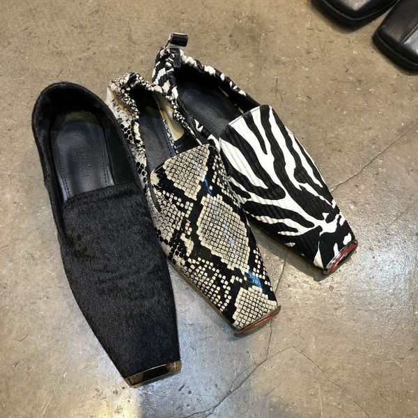 Metal Toe Flats Shoes Women Slip On Loafers Soft Bottom Square Toe Flats Casual Shoes Female 2021 Spring New Loafers Leopard, Beige
Metal Toe Flats Shoes Women Slip On Loafers Soft Bottom Square Toe Flats Casual Shoes Female 2021 Spring New Loafers Leopard, Beige