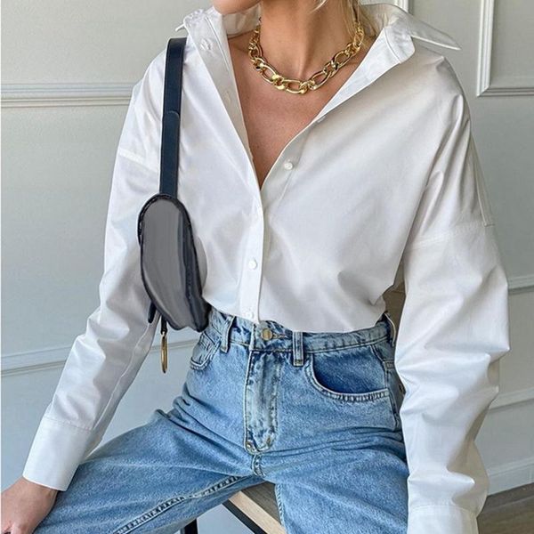 women's blouses & shirts 2021 autumn women white plain loose oversized female bf korean style blusas solid office lady work top
women's blouses & shirts 2021 autumn women white plain loose oversized female bf korean style blusas solid office lady work top