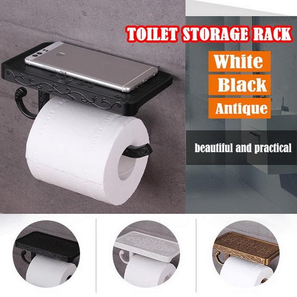 bathroom storage & organization roll paper holder wall mount aluminium toilet tissue rack with mobile phone shelf kitchen
bathroom storage & organization roll paper holder wall mount aluminium toilet tissue rack with mobile phone shelf kitchen