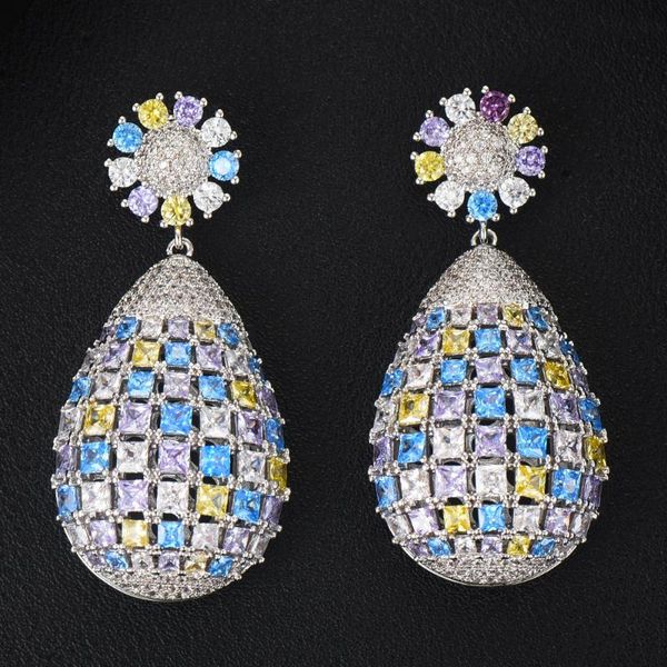 charms cubic zircon big waterdrop ear earrings in jewelry making wedding dubai bridal statement for women dangle & chandelier, Silver
charms cubic zircon big waterdrop ear earrings in jewelry making wedding dubai bridal statement for women dangle & chandelier, Silver