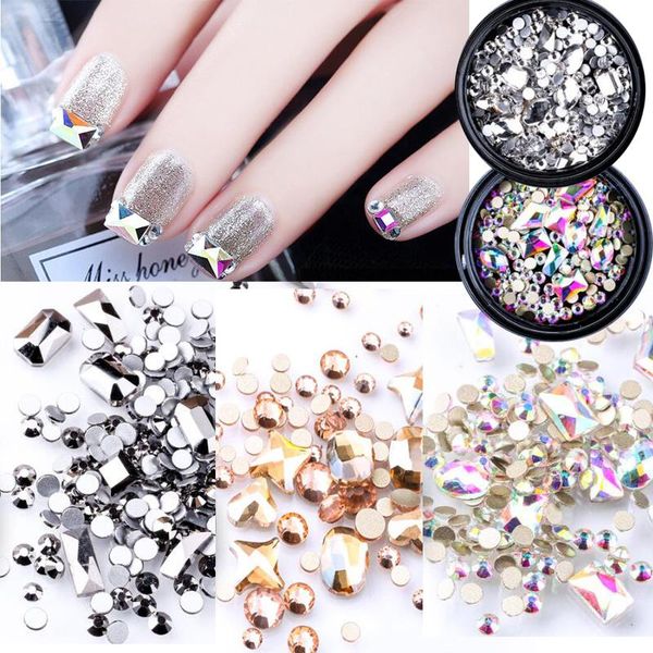 mixed 3d nail rhinestones crystal gems jewelry small irregular beads stones art decorations in wheel accessories, Silver;gold
mixed 3d nail rhinestones crystal gems jewelry small irregular beads stones art decorations in wheel accessories, Silver;gold