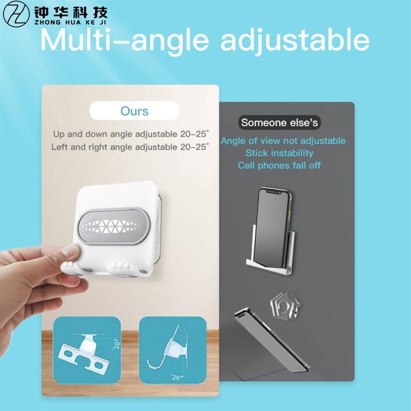 universal metal /plastic mobile phone holder stand wall charging bracket for bathroom toilet ipad huawei cell mounts & holders
universal metal /plastic mobile phone holder stand wall charging bracket for bathroom toilet ipad huawei cell mounts & holders