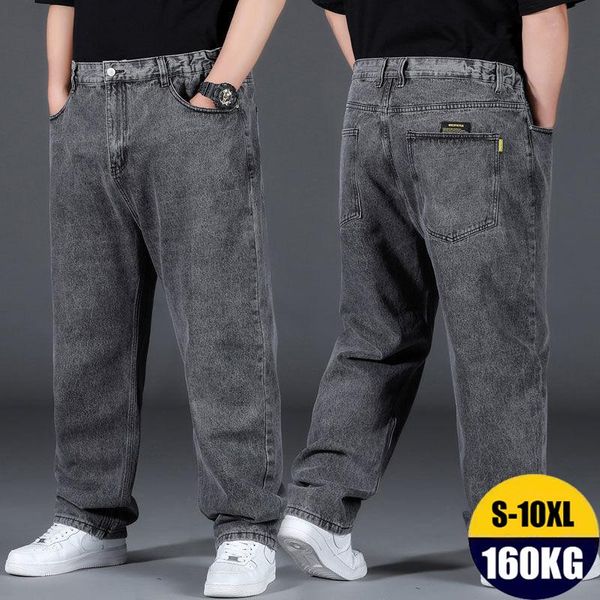 men's jeans oversize men loose trousers breathable straight plus fat cargo pants mens clothing streetwear trend brand 10xl, Blue
men's jeans oversize men loose trousers breathable straight plus fat cargo pants mens clothing streetwear trend brand 10xl, Blue