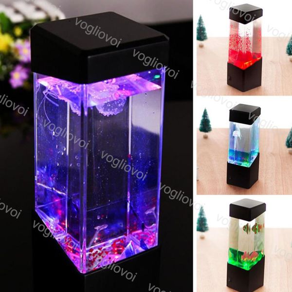jellyfish night lights colorful atmosphere aquarium led tank desk lamp for living room office bedside deskdhl
jellyfish night lights colorful atmosphere aquarium led tank desk lamp for living room office bedside deskdhl