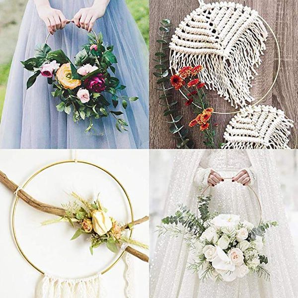 decorative flowers & wreaths 10-40cm gold iron metal ring wedding decoration bride wreath diy catching dream hoop material artificial flower
decorative flowers & wreaths 10-40cm gold iron metal ring wedding decoration bride wreath diy catching dream hoop material artificial flower