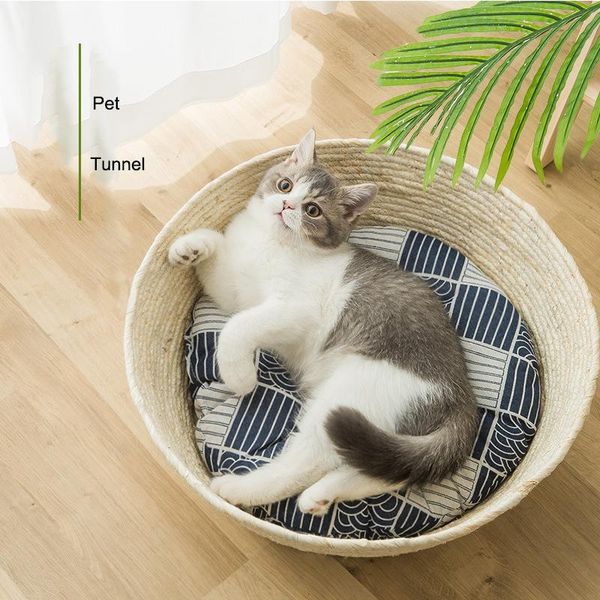 cat beds & furniture rattan house pet bed comfortable woven sleeping bag nest for puppy kitty soft warm mats cushion pad supplies
cat beds & furniture rattan house pet bed comfortable woven sleeping bag nest for puppy kitty soft warm mats cushion pad supplies