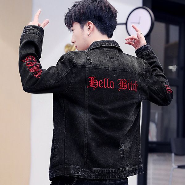 men's jackets autumn winter fashion denim teenagers men's jacket korean trend functional tooling casual denim men 93cm, Black;brown
men's jackets autumn winter fashion denim teenagers men's jacket korean trend functional tooling casual denim men 93cm, Black;brown