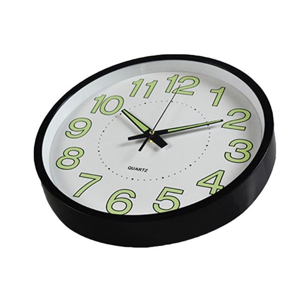 wall clocks 12inches/30cm simple clock decorative movement luminous for home living room (black)
wall clocks 12inches/30cm simple clock decorative movement luminous for home living room (black)