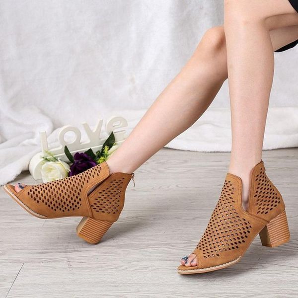 sandals casual summer shoes for women fish mouth soft stitching ladies hollow out zippers, Black
sandals casual summer shoes for women fish mouth soft stitching ladies hollow out zippers, Black