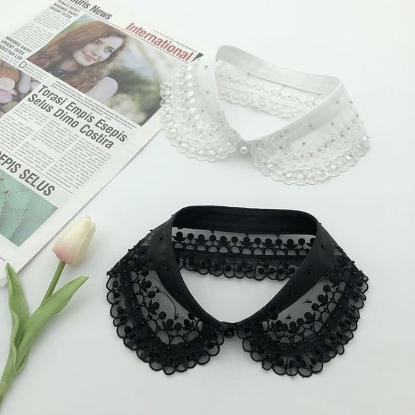 bow ties floral embroidered lace fake collars for women white black shirt false collar blouse detachable nep kraagie, Black;gray
bow ties floral embroidered lace fake collars for women white black shirt false collar blouse detachable nep kraagie, Black;gray