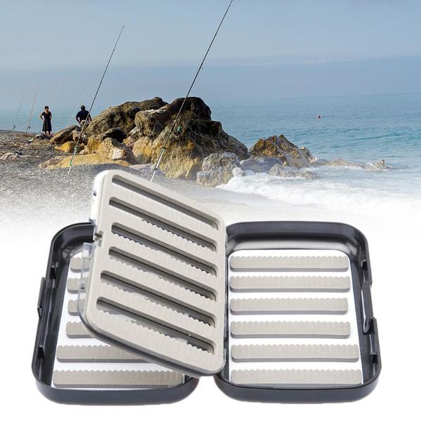 fishing accessories bait box tackle double sides foam waterproof plastic 4 compartment lure hook storage
fishing accessories bait box tackle double sides foam waterproof plastic 4 compartment lure hook storage