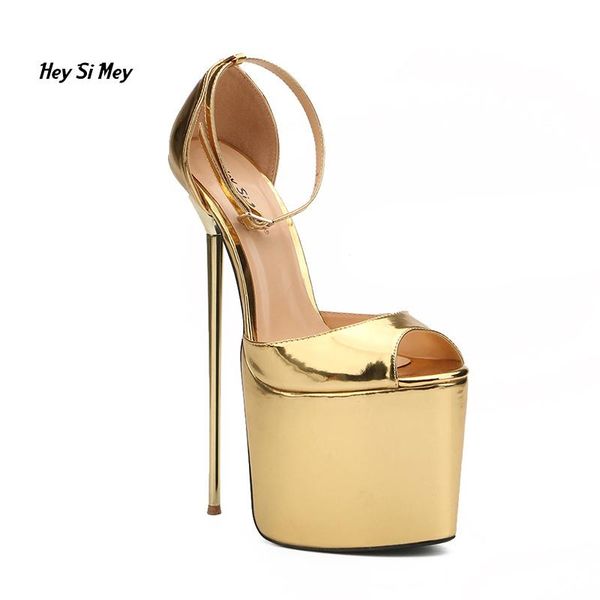 22cm heavy-bottomed large size steel heel thin strap stiletto sandals -8.5-20, Black
22cm heavy-bottomed large size steel heel thin strap stiletto sandals -8.5-20, Black
