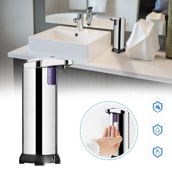280ml automatic soap dispenser touchless hand ir smart sensor liquid