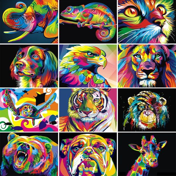 paintings oil painting by numbers "animal cartoon"drawing on canvas handpainted art gift diy picture number kits home decoration
paintings oil painting by numbers "animal cartoon"drawing on canvas handpainted art gift diy picture number kits home decoration