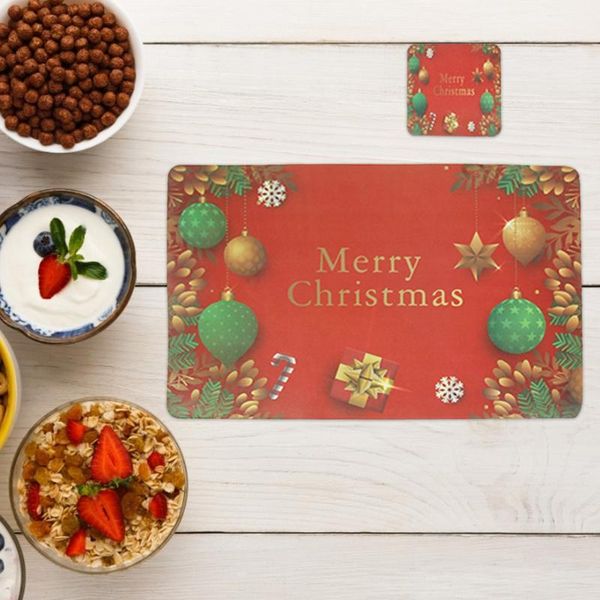 mats & pads 12pcs household christmas printed placemat home multi-function table mat heat insulation tablecloth decoration
mats & pads 12pcs household christmas printed placemat home multi-function table mat heat insulation tablecloth decoration
