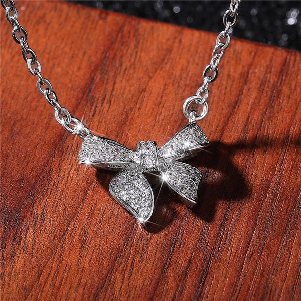 pendant necklaces caoshi cute necklace for women exquisite bowknot shape jewelry younger girls daily collocation accessories selling, Silver
pendant necklaces caoshi cute necklace for women exquisite bowknot shape jewelry younger girls daily collocation accessories selling, Silver