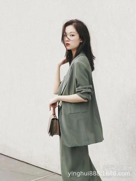 women's suits & blazers fashion long-sleeved loose mulberry silk suit 2021 spring and autumn small jacket, White;black
women's suits & blazers fashion long-sleeved loose mulberry silk suit 2021 spring and autumn small jacket, White;black