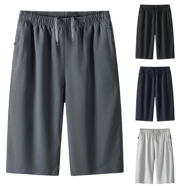 men's shorts 2021 summer fitness pants -selling large size breathable and quick-drying sports running, White;black
men's shorts 2021 summer fitness pants -selling large size breathable and quick-drying sports running, White;black