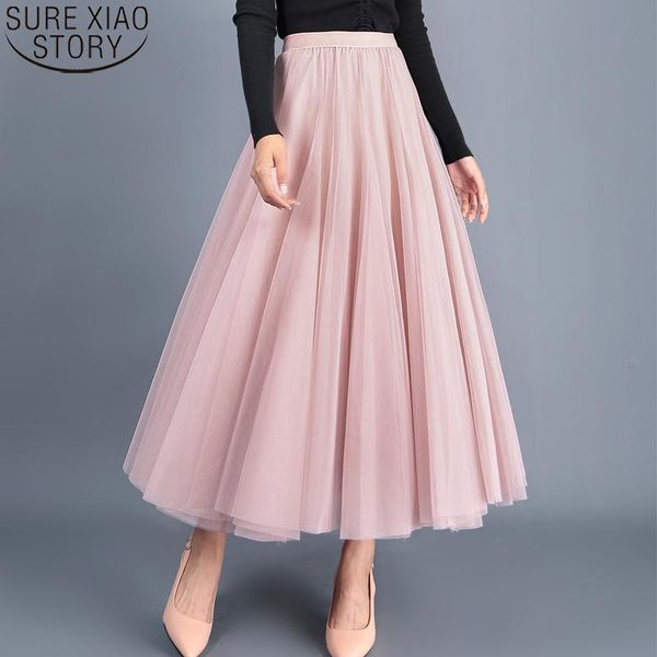 skirts style autumn elegant sweet casual a-line women skirt gray brown beige pink black long solid tulle 4884 50
skirts style autumn elegant sweet casual a-line women skirt gray brown beige pink black long solid tulle 4884 50