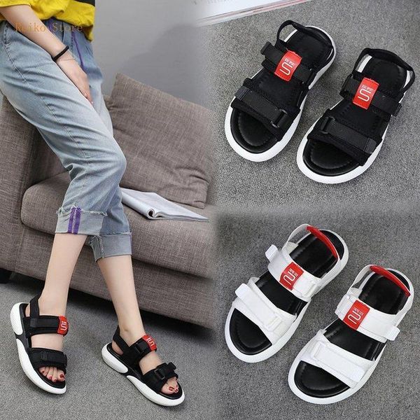 sandals 2021 summer fashion women's shoes glued open toe flat-heeled ankle-strap buckle rubber solid color pu empty, Black
sandals 2021 summer fashion women's shoes glued open toe flat-heeled ankle-strap buckle rubber solid color pu empty, Black