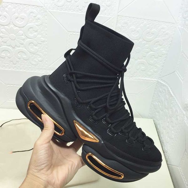 luxury designer sock sports shoes womens mens knit and suede b-bold high-sneakers classic fashion high-quality tpu increased sole, Black
luxury designer sock sports shoes womens mens knit and suede b-bold high-sneakers classic fashion high-quality tpu increased sole, Black