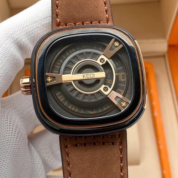 wristwatches automatic mechanical men's watch casual sports 47mm stainless steel case japan 8215 movement leather strap, Slivery;brown
wristwatches automatic mechanical men's watch casual sports 47mm stainless steel case japan 8215 movement leather strap, Slivery;brown
