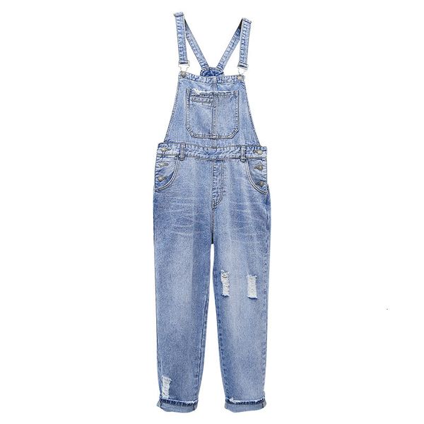 women's jumpsuits & rompers womens jumpsuit casual loose overalls salopette femme jeans ripped hole pocket female streetwear denim, Black;white
women's jumpsuits & rompers womens jumpsuit casual loose overalls salopette femme jeans ripped hole pocket female streetwear denim, Black;white
