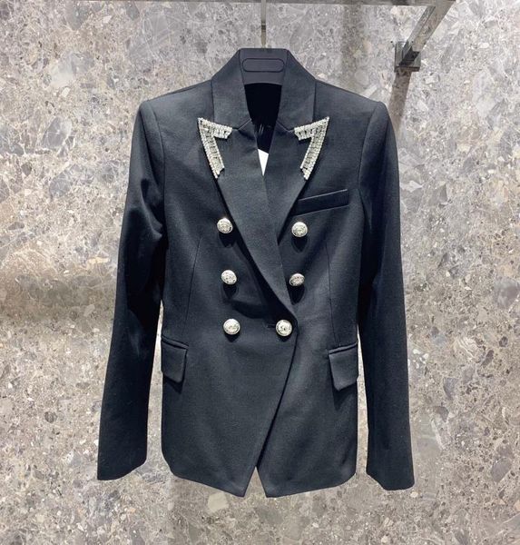 spring high 2021ss quality women diamonds double breasted wool blazer ladies luxury casual black coat jacket gdnz 1.02 women's suits &, White;black
spring high 2021ss quality women diamonds double breasted wool blazer ladies luxury casual black coat jacket gdnz 1.02 women's suits &, White;black
