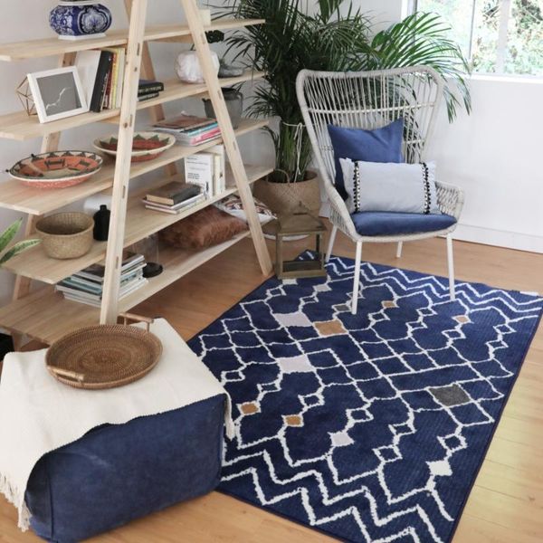 carpets ins kilim blue living room bedside carpet geometric rug striped modern mat morocco design nordic style
carpets ins kilim blue living room bedside carpet geometric rug striped modern mat morocco design nordic style