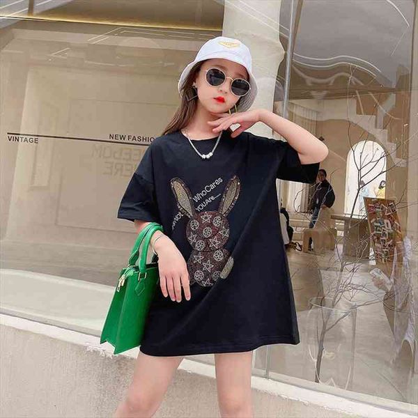 teen girls 5 14years summer tees fashion rhinestone cartoon pattern cotton casual style children clothes, Blue
teen girls 5 14years summer tees fashion rhinestone cartoon pattern cotton casual style children clothes, Blue