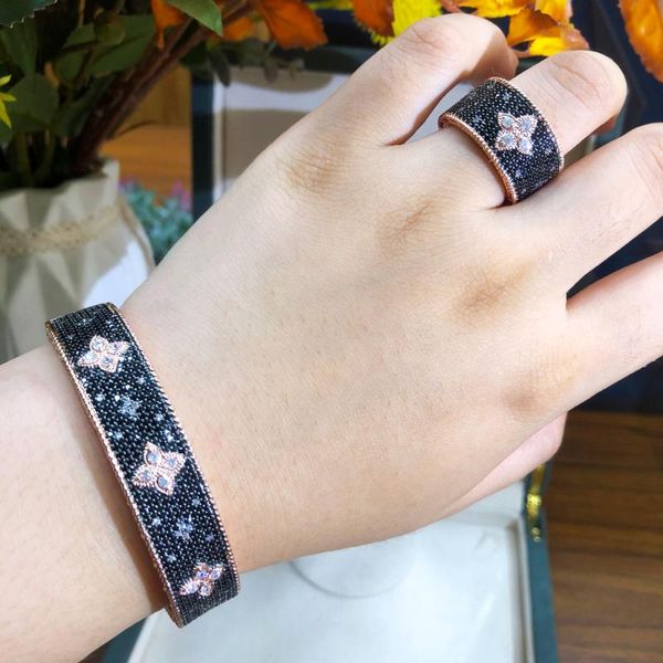 earrings & necklace blachette fashion shiny black bangle ring for women bridal dubai jewelry sets girl perfect gift high qualit, Silver
earrings & necklace blachette fashion shiny black bangle ring for women bridal dubai jewelry sets girl perfect gift high qualit, Silver
