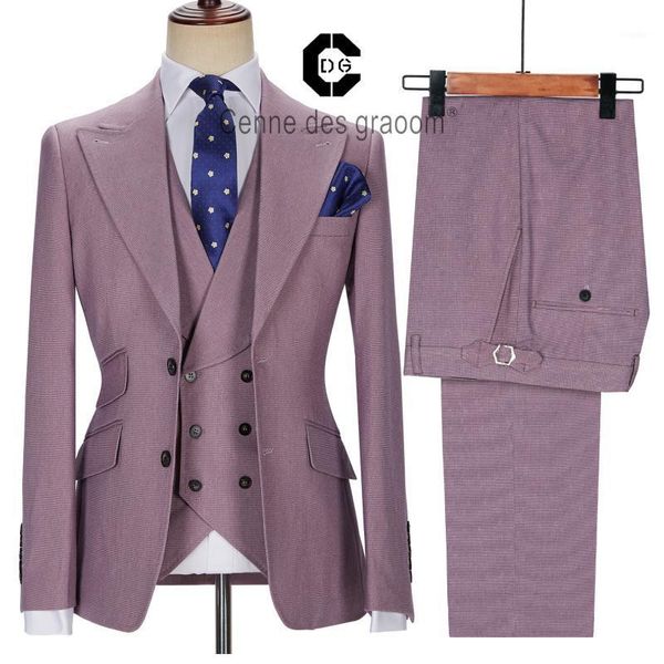 men's suits & blazers ( jacket + vest pants ) cenne des graoom men tailor-made costume homme casual business formal wedding groom pink, White;black
men's suits & blazers ( jacket + vest pants ) cenne des graoom men tailor-made costume homme casual business formal wedding groom pink, White;black
