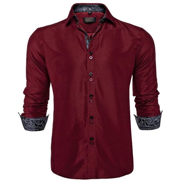 men's casual shirts men shirt long sleeve cotton red button-down collar business social for dibangu, White;black
men's casual shirts men shirt long sleeve cotton red button-down collar business social for dibangu, White;black