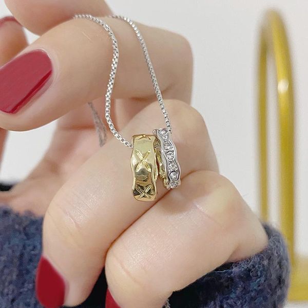 ins simple style necklaces for women clavicle chain charm wedding pendant 14k real gold jewelry chains, Silver
ins simple style necklaces for women clavicle chain charm wedding pendant 14k real gold jewelry chains, Silver