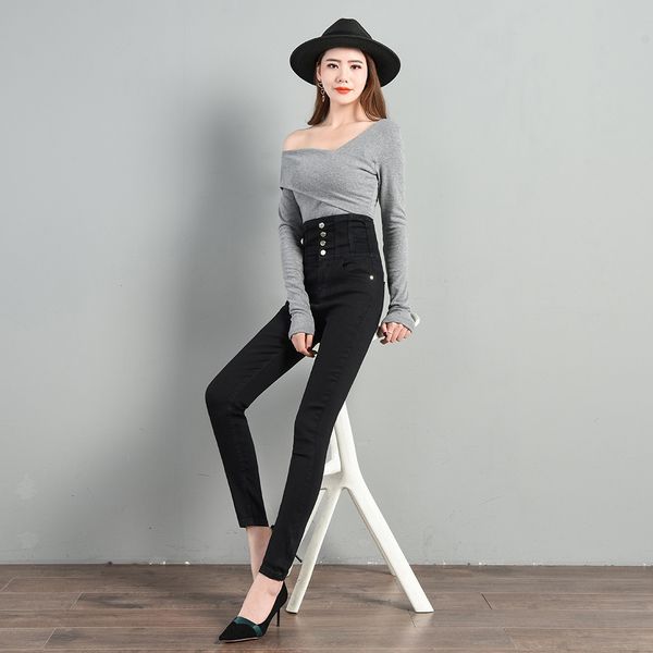 women's jeans autumn 2021 high-waisted brim pants feminine thin fashion casual all-match high quality, Blue
women's jeans autumn 2021 high-waisted brim pants feminine thin fashion casual all-match high quality, Blue