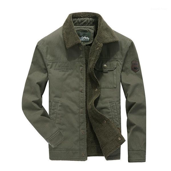 men's down & parkas winter warm cotton jacket imitation lamb wool plus velvet thick business casual coats clothing jackets for men, Black
men's down & parkas winter warm cotton jacket imitation lamb wool plus velvet thick business casual coats clothing jackets for men, Black