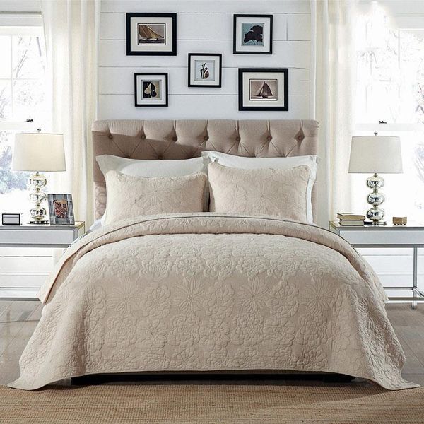 comforters & sets chausub plain cotton quilt set embossed bedspreads 3pcs quilts embroidered quilted bed cover queen size coverlets blanket
comforters & sets chausub plain cotton quilt set embossed bedspreads 3pcs quilts embroidered quilted bed cover queen size coverlets blanket