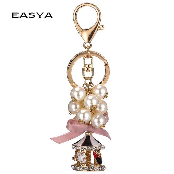 keychains easya arrival romantic house pearl women car keychain key ring holder girls bags charm gift for friends small chy-3710, Silver
keychains easya arrival romantic house pearl women car keychain key ring holder girls bags charm gift for friends small chy-3710, Silver