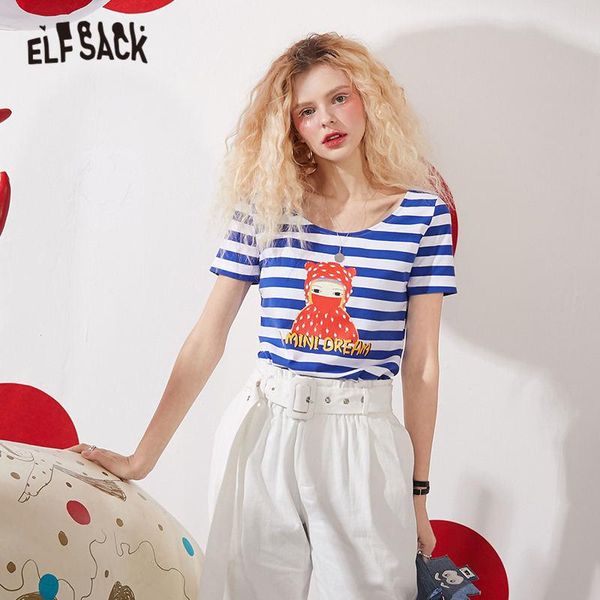 harajuku navy blue striped casual pullover t-shirts women,2021 spring elf vintage cartoon print female basic daily women's t-shirt, White
harajuku navy blue striped casual pullover t-shirts women,2021 spring elf vintage cartoon print female basic daily women's t-shirt, White